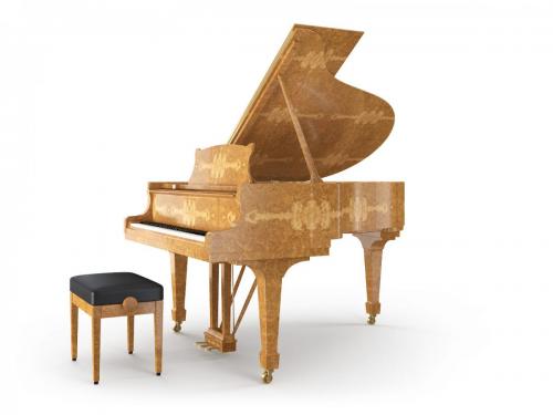 Grand Piano Golden Madrona